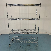6' Portable Wire Shelving Unit image 2